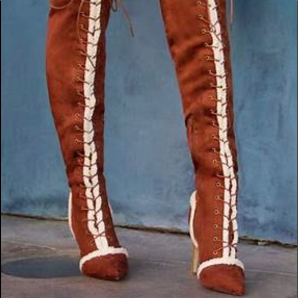 Shoe Dazzle Paleta Size 11 in Cognac - Picture 2 of 3